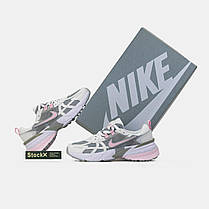 Жіночі кросівки Nike V2K Runtekk Grey White Pink | Сучасний міський стиль, фото 5