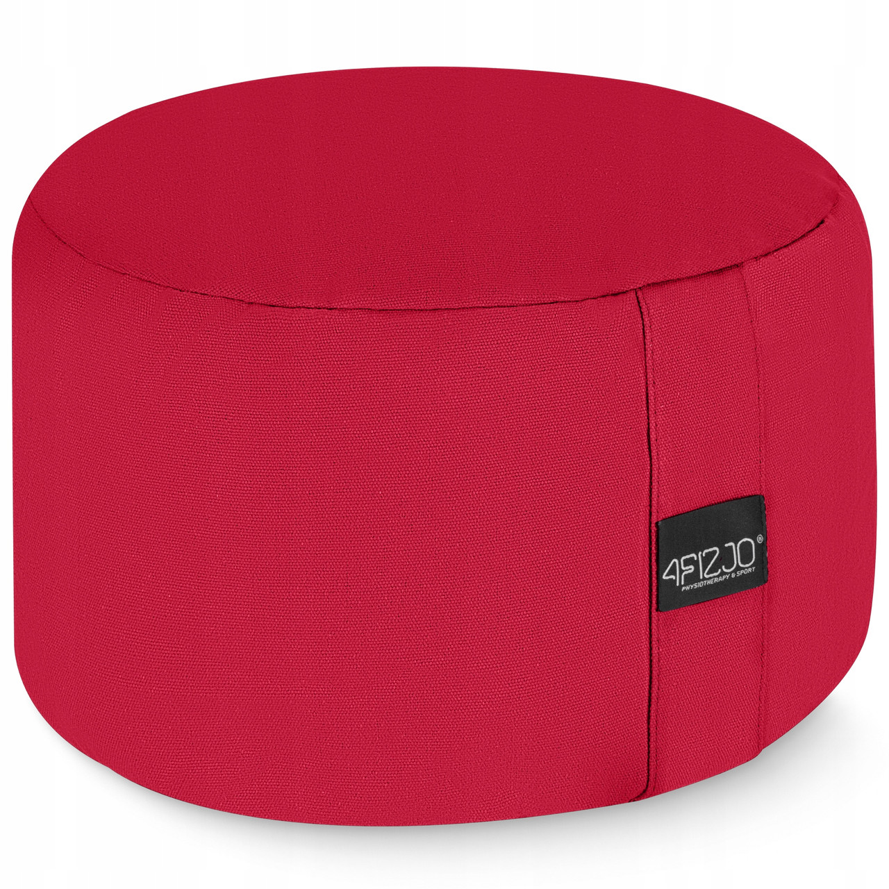 Подушка для йоги та медитації 4FIZJO Zafu кругла 32 x 20 см Red (P-5907739315526), фото 1