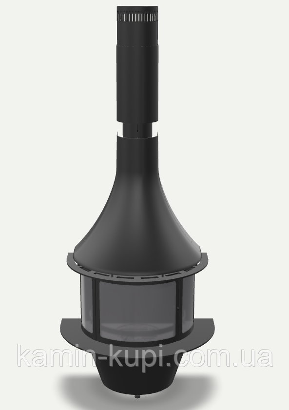 Камін підвісний дров'яний Traforart Lorena Frontal, фото 1