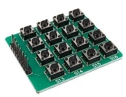 Клавіатура 4х4 16 кнопок