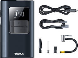 Автомобильный насос Baseus PrimeTrip VA1 Wired Wireless 2-in-1 Tire Inflator black (C11169001121-00)