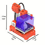 3D-принтер EasyThreed K7 FDM 100x100x100 мм PLA TPU для початківців та дітей, портативний, USB TF карта, фото 7