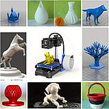 3D-принтер EasyThreed K7 FDM 100x100x100 мм PLA TPU для початківців та дітей, портативний, USB TF карта, фото 4