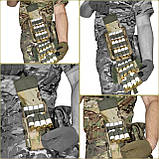 Патронташ, підсумок Marck-men на 25 патронів .12 калібру для дозарядки- на варбелт, РПС. МОЛЛЕ, Мультикам, фото 7