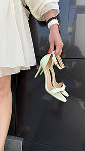 Босоніжки жіночі, лимонні 40