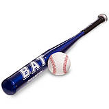 Біта бейсбольна алюмінієва BAT SP-Sport Синій (розмір 81 см) C-1864-02, фото 4