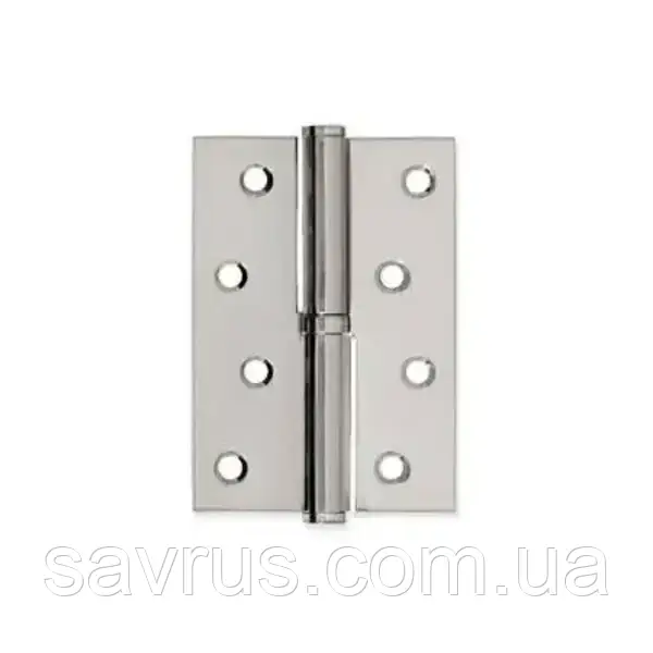 Петля з'ємна (2 шт.) APECS хромована (100*75) R-права, 100*75-B-Steel-CR-R, фото 1