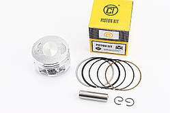 Поршень к-кт CG150cc 62мм +0,25 (висота 38,5мм, палець 13мм), YT-207944