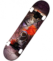 Скейт підвіска алюміній Скейтборди та ролерсерфи Maraton Stark Скейтборд для вечірнього катання Скейтборд дерев'яний колеса поліур