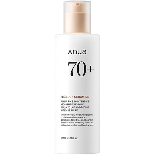 Anua Rice 70 Intensive Moisturizing Milk Зволожуюче молочко з рисом, 150 мл