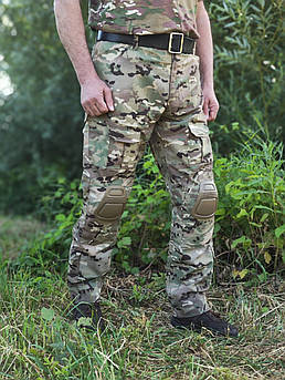 Штани Han Wild G2 Мультикам з наколінниками / Штани тактичні G2