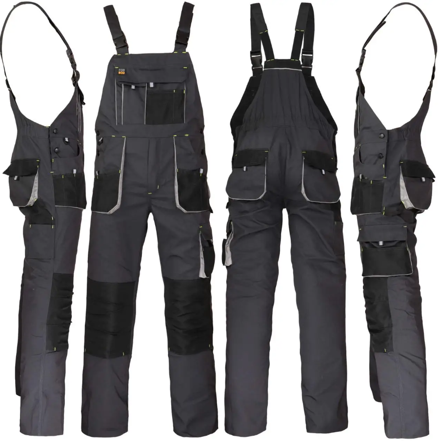 Спецодяг комбінезон робочий / штани захисні на лямках робочий одяг, робочий напівкомбінезон, фото 1