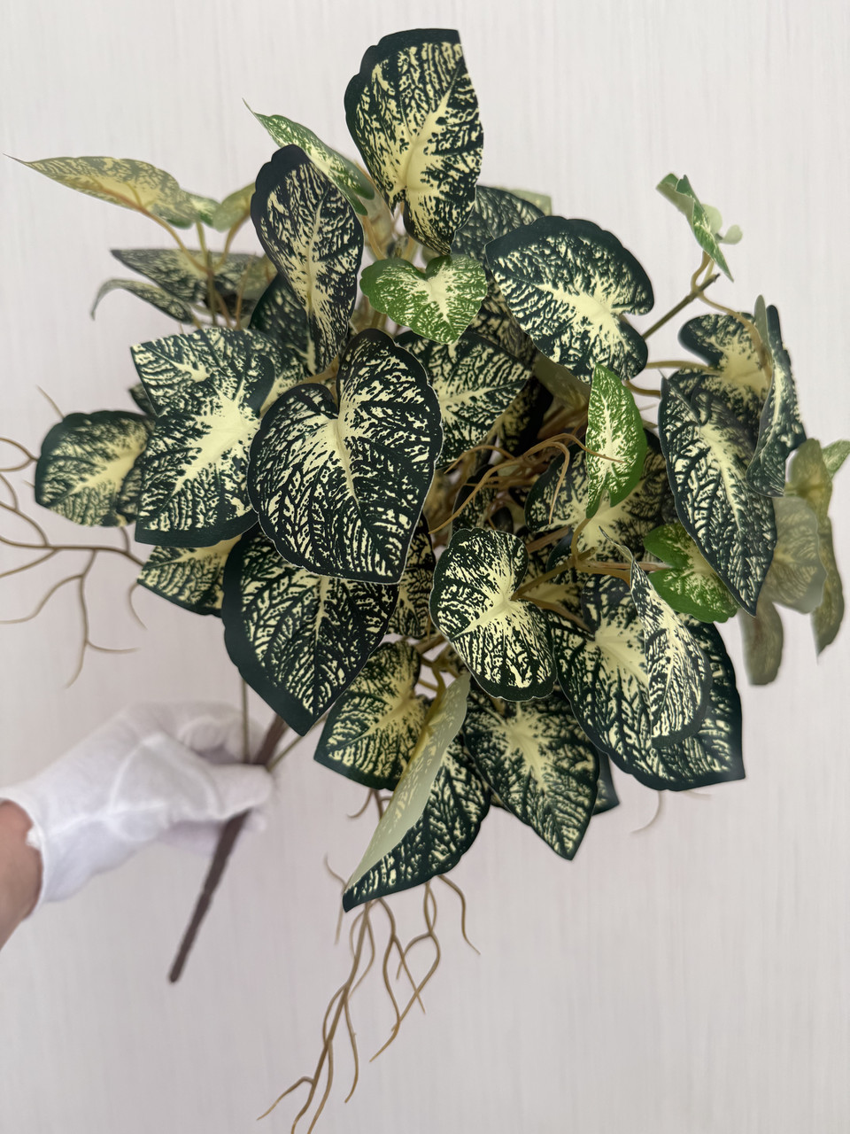 Декоративна рослина: Штучний Каладіум ( 52 см , латекс ), фото 1