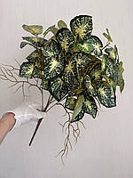 Декоративна рослина: Штучний Каладіум ( 52 см , латекс ), фото 3