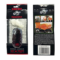 ПВА пакет GOSS Slow Melt - з ниткою ПВА - 25шт/уп - 50x110мм