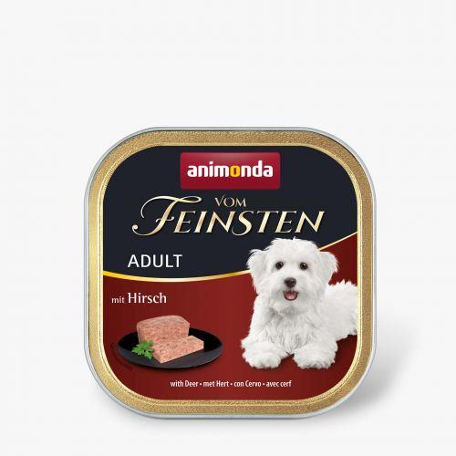 Animonda DOG Vom Feinsten Adult with Deer консерва для собак з олениною 150г, фото 1