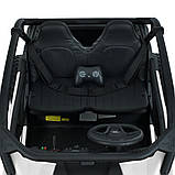 Двомісний потужний дитячиій електромобіль джип, білий, фото 8