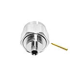 Роз'єм N-male Jiangsu штекерний, латунний, під кабель RG402, RG141, 0,2 кг, 110x110x110 мм, фото 5