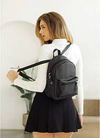 Жіночий міський класичний рюкзак SAMBAG Чорний (6490221231)
