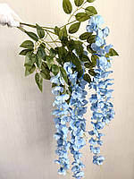 Штучна гліцинія . Гілки декоративної гліцинії ( 110 см, блакитна ), фото 9