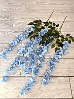 Штучна гліцинія . Гілки декоративної гліцинії ( 110 см, блакитна ), фото 10