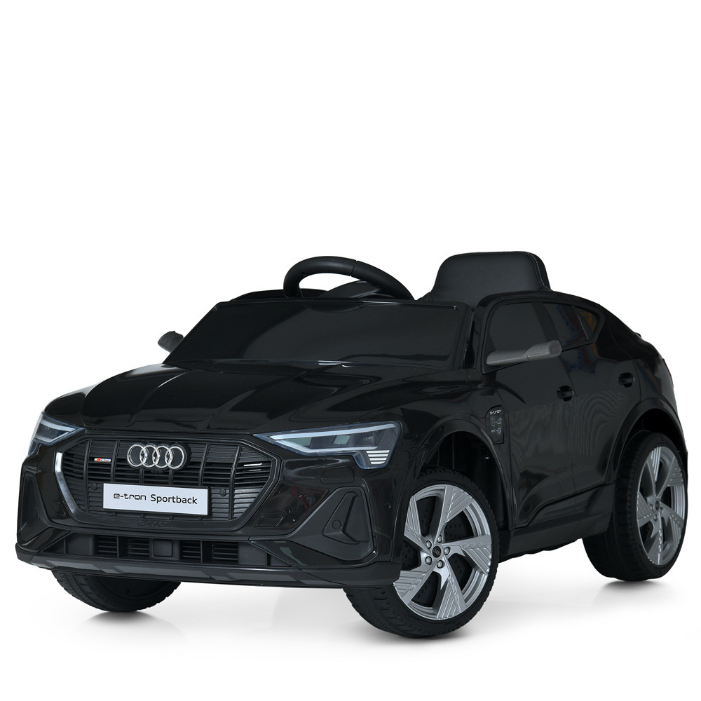 Дитяча машина Audi на акумуляторі M 4806 EBLR-2 Bamba, чорна, фото 1