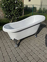 Ванна на левових лапах 157 см ретро ванна (00194)