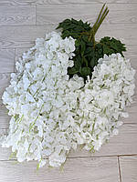 Штучна гліцинія . Гілки декоративної білої гліцинії ( 110 см ), фото 5