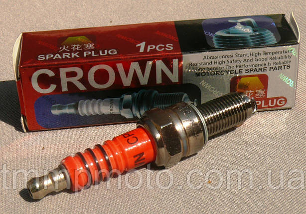 Свеча  CROWN  CP7E  4т Коvi 300 CR8EB, Geon GNS 300,174MN, Benelli TNT 302S, фото 1