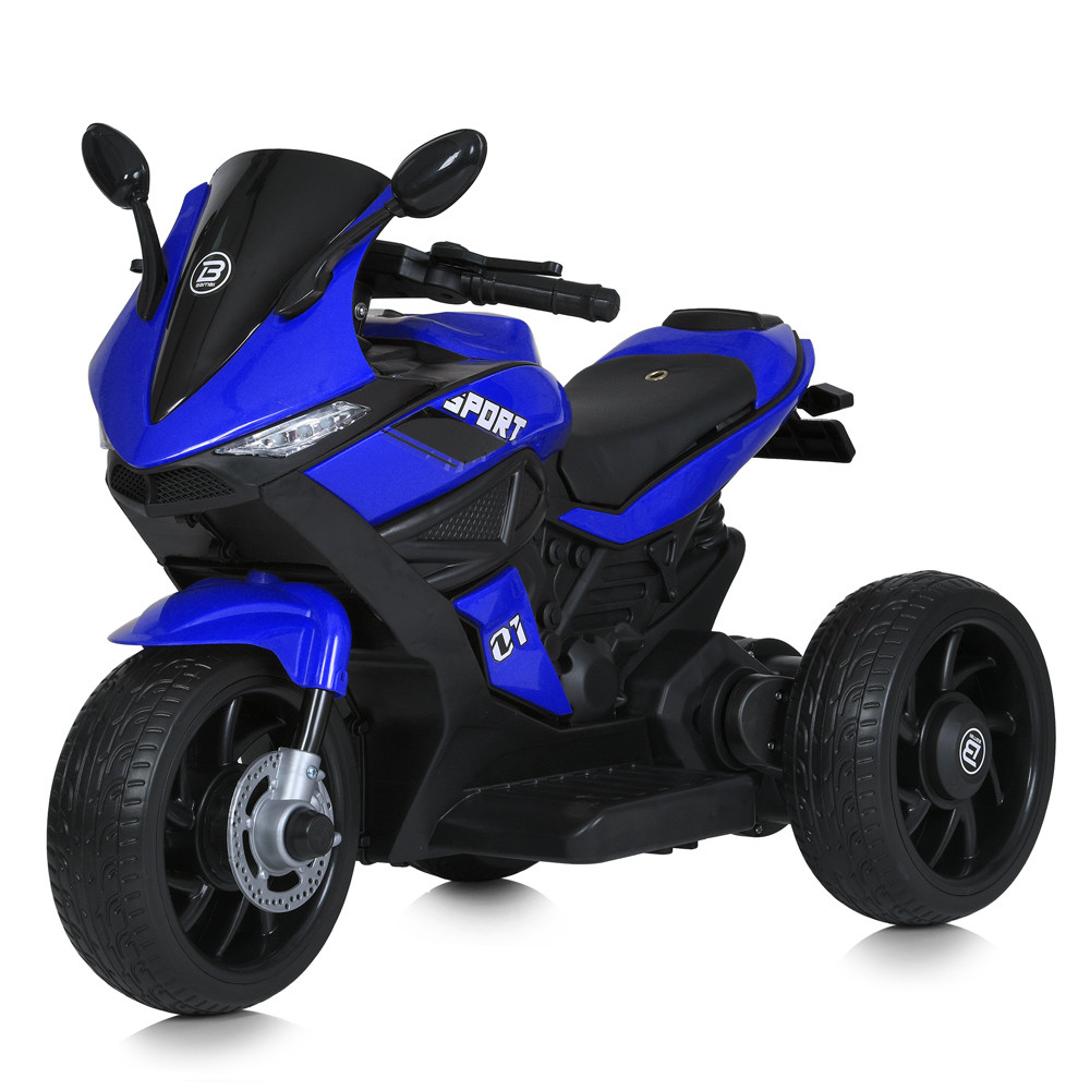 Дитячий мотоцикл BAMBI M 4454EL-4 на акумуляторі, синій, фото 1