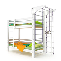 SportBaby Двоярусне спортивне ліжко (babyson 10) 80x190см