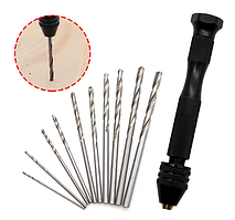 Дриль ручний міні + свердла