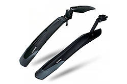 Крила 24-29" RBRL RL-910F/R швидкозмінні (кріпл. на корону вилки і підсідел.) чорн.