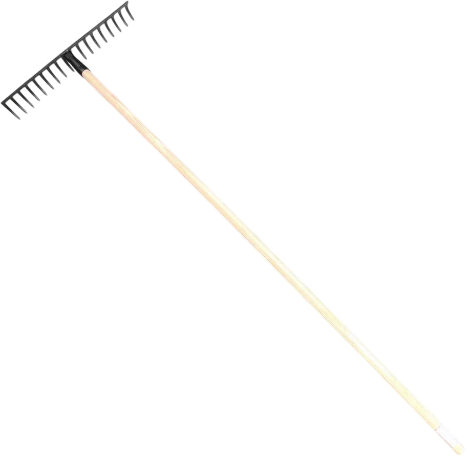 Граблі загартовані з держаком Bellota / Беллота 950-18 CM L.B , 486 мм (Іспанія)