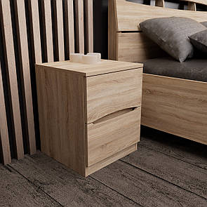 Тумба приліжкова з шухлядами