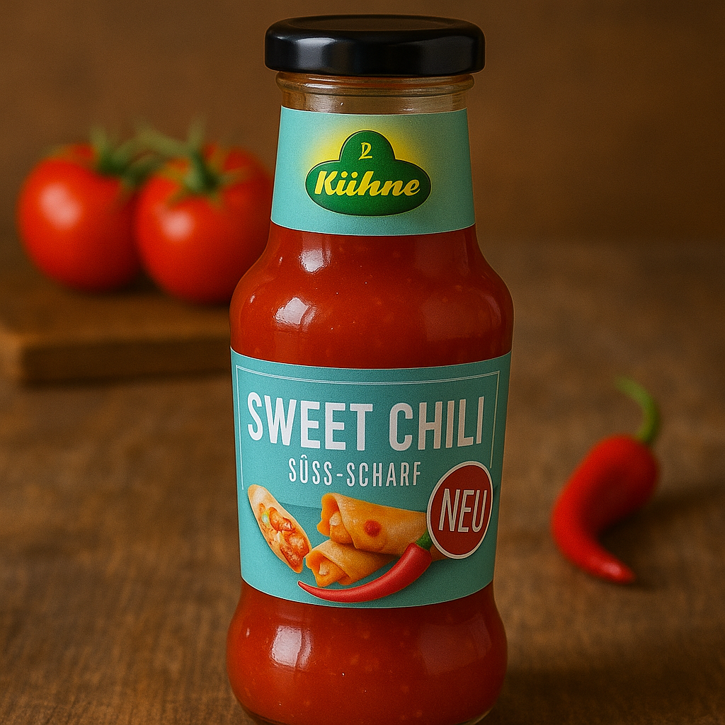Соус солодкий чилі Kuhne Sweet Chili 250мл. Німеччина, фото 1