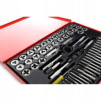 Набір мітчиків і плашок 60 шт. KRAFT&DELE KD10251, фото 2