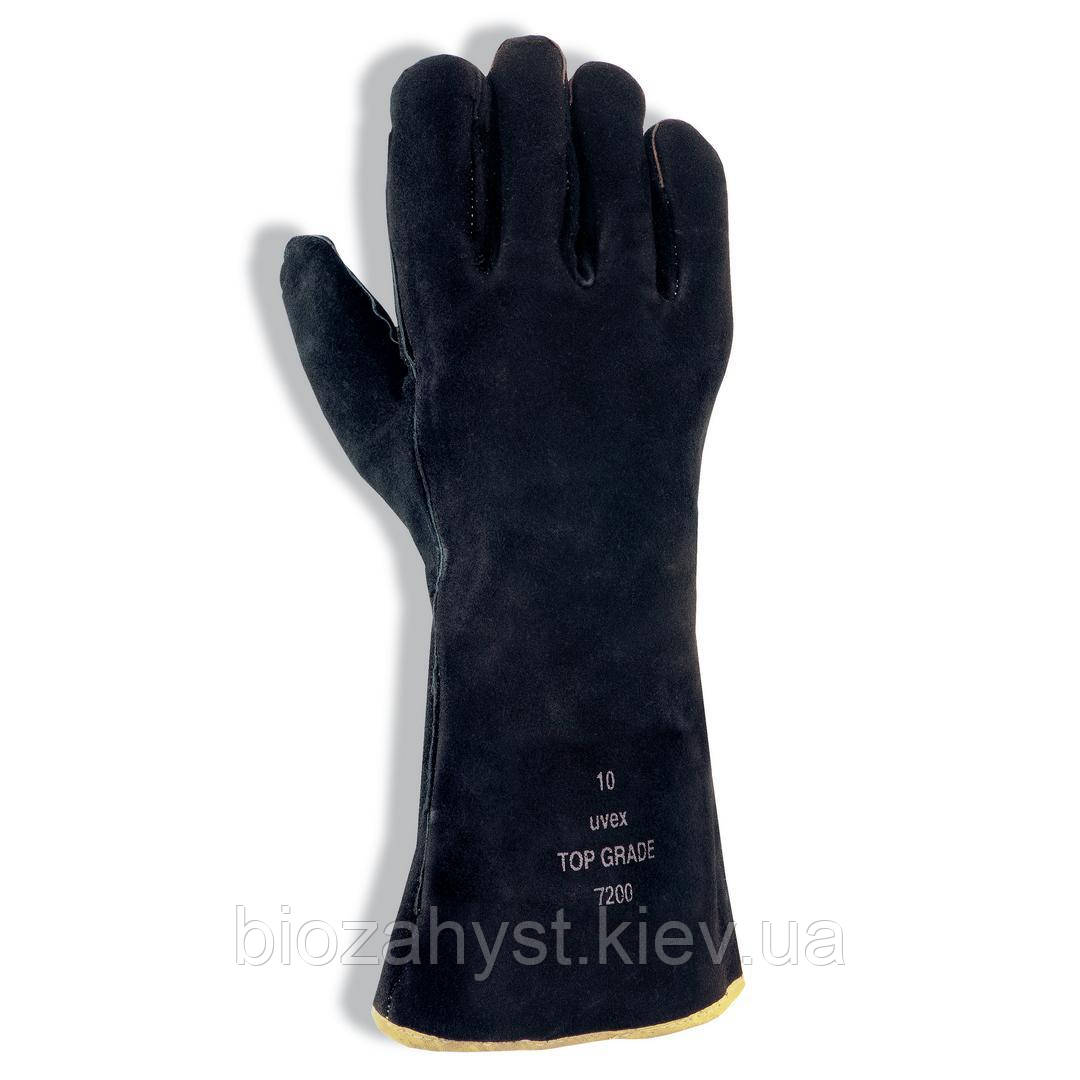 Захисні зварювальні рукавички uvex top grade 7200 (60297) 10, фото 1