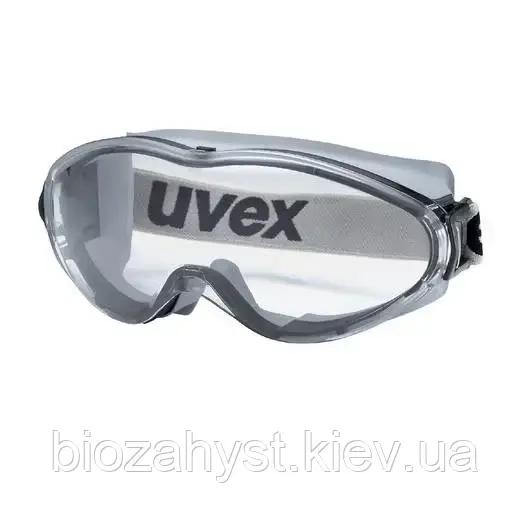 Окуляри захисні Uvex, з захистом від запотівання всередині, зовні надзвичайно стійкі до подряпин та хімії (9302285), фото 1