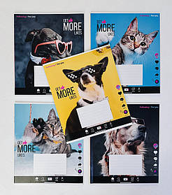 Зошит 18 аркушів У клітку Get More likes influencer (3260(18к)) Школярик