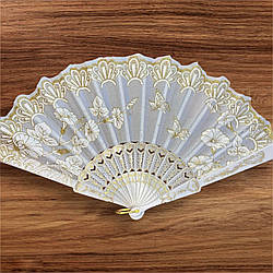 Віяло складне, кишенькове тканинне одностороннє