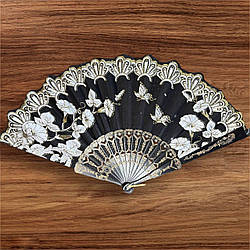 Віяло складне, кишенькове тканинне одностороннє