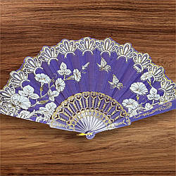 Віяло складне, кишенькове тканинне одностороннє