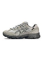 Чоловічі кросівки ASICS Gel-Sonoma 15-50 Gore-Tex Light Grey, Асикс шкіра замша текстиль сірі 41