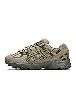 Чоловічі кросівки ASICS Gel-Sonoma 15-50 Gore-Tex Beige Olive, Асикс шкіра замша текстиль. 41