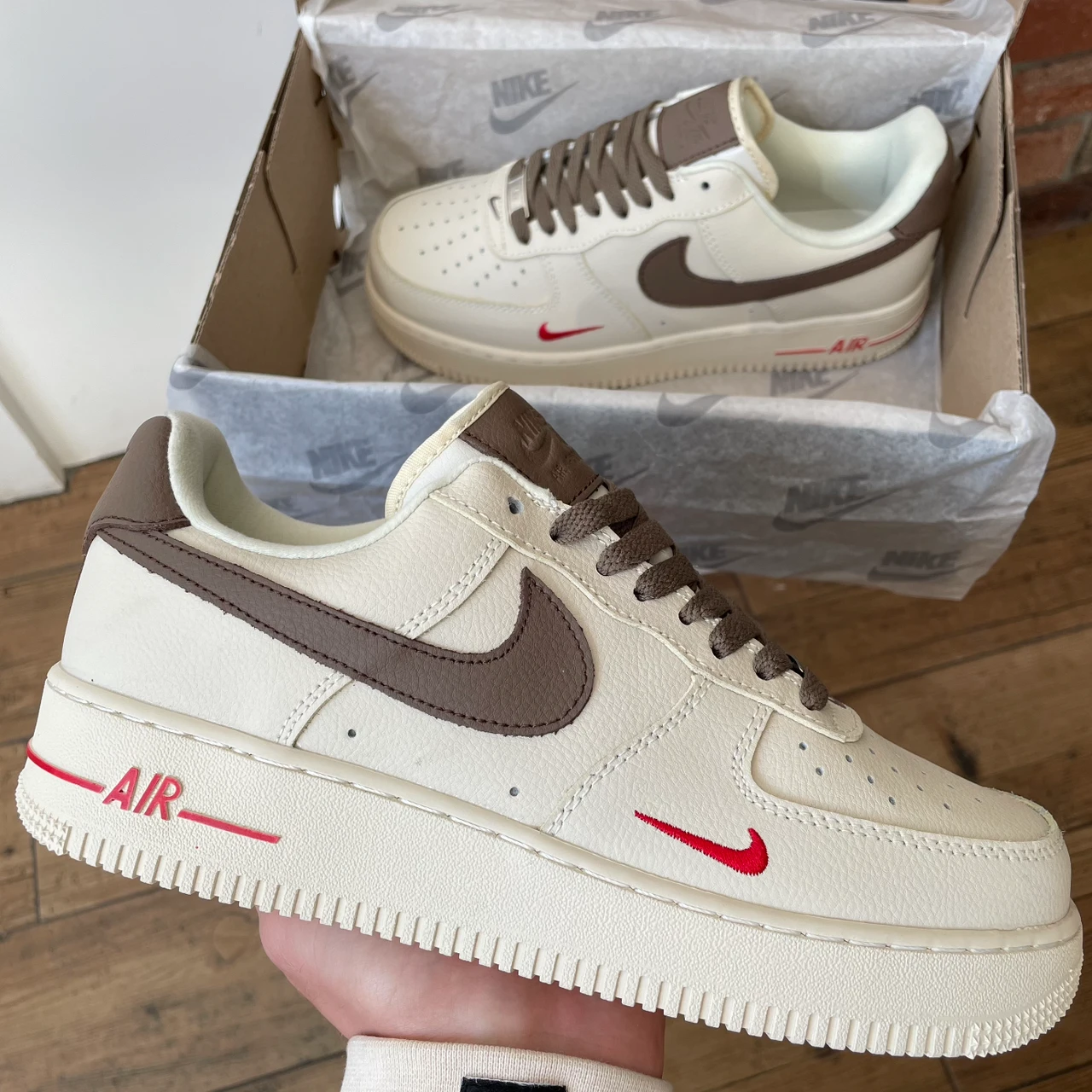Nike Air Force 1 Low  ‘07 Essenti “mocco ”, фото 1