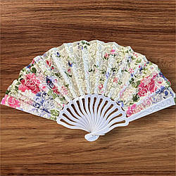 Віяло складне, кишенькове тканинне одностороннє