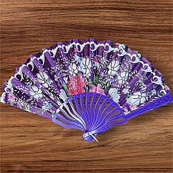 Віяло складне, кишенькове тканинне одностороннє