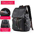 Міський рюкзак для ноутбука - Чорний, фото 3