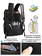 Міський рюкзак для ноутбука - Чорний, фото 4